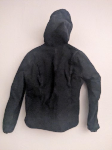 Giacca Carhartt nera vintage J141 Sierra sherpa foderata con cappuccio XS 0/2 - Foto 2 di 9