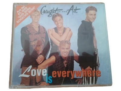 Caught in the Act - Love Is Everywhere CD Single 90er Boyband Pop