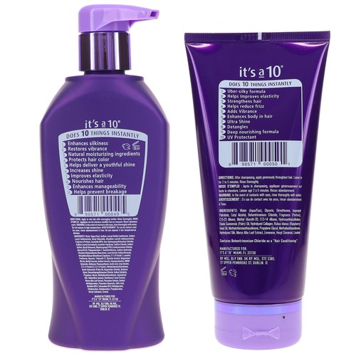Its A 10 Silk Express Shampoo und Conditioner Kombi-Pack 15 flüssige Unzen insgesamt - Bild 4 von 8