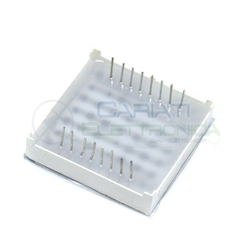 Matrice Matrix Led ROSSI 8X8 32x32mm 1088B - Foto 2 di 3
