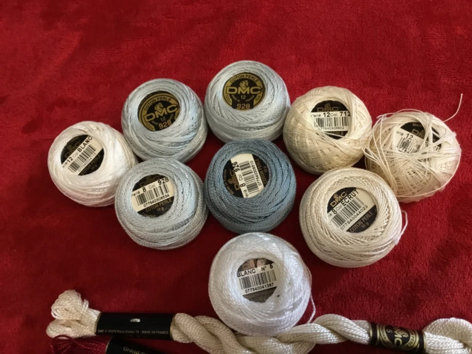 DMC Cotton Perle Thread Needlepoint Cross Stitch Embroidery Mixed Lot - 5, 8, 12 - Image 2 of 4