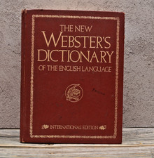 The New  Webster's Dictionary of The English Language🟫📓