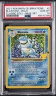 2021 POKEMON CELEBRATIONS CLASSIC COLLECTION #2 BLASTOISE-HOLO PSA 10
