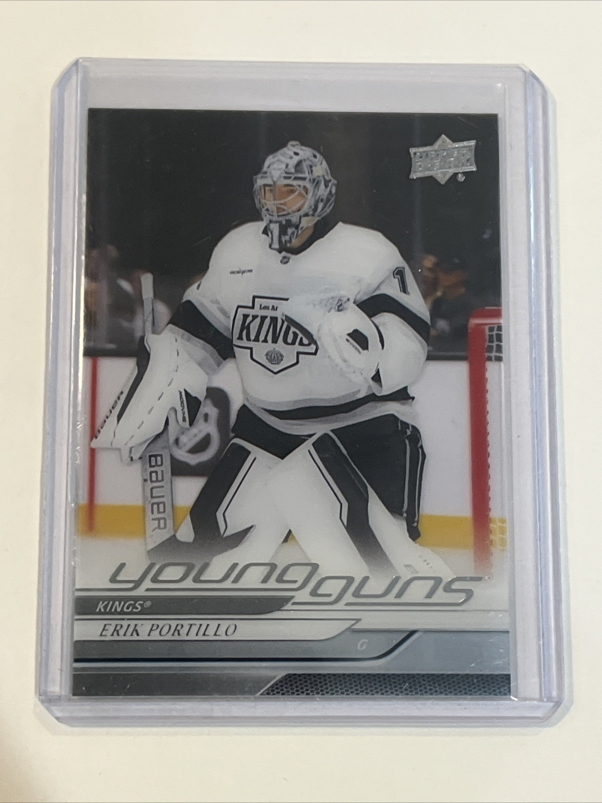 2024-25 Upper Deck Extended Series Young Guns Clear Cut ERIK PORTILLO #702 RC
