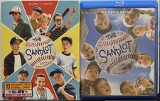 THE SANDLOT 25th Anniversary Blu-ray With Slipcover BASEBALL CARDS Poster OOP