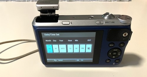 Samsung WB350F 16,3 megapixel fotocamera intelligente Wi-Fi blu - zoom 21x, Full HD, testato - Foto 3 di 8