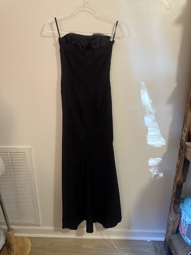 Vestido Vintage Y2K Negro Jessica McClintock Talla 2 - Imagen 2 de 3