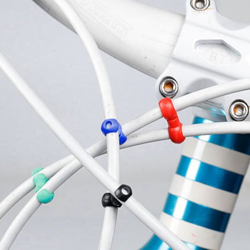 Lightweight Bicycle Cable Organizer 5 Color Options for Mountain Road Bikes - Picture 2 of 17