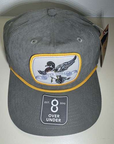 Over Under Hat Mallard Red Eye Flight Flatbill Gunsmoke Nuevo - Imagen 6 de 9