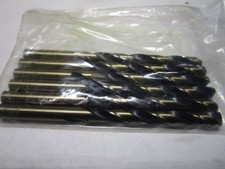 Ltr N HSS 135° Split Point Black and Gold Finish Jobber Drill QTY 6