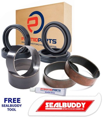 Fork Seals Dust Seals Bushes Suspension Kit for Kawasaki ZZR1100