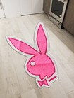 Adult Magazine Bunny Logo Accent Floor Mats Area Rugs Living Room Carpets Pink
