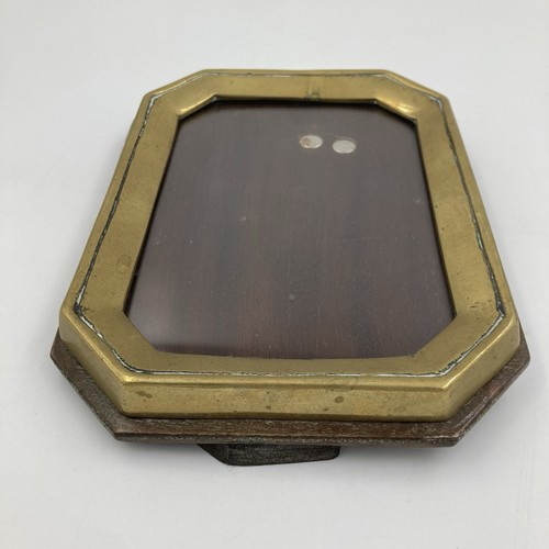 Laiton Marc Brass Picture Frame Vintage 20cm Easel Stand – Italy Made - Picture 9 of 16