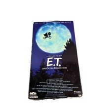 E.T. The Extra-Terrestrial 1988 VHS Tape Classic Vintage FREE SHIPPING