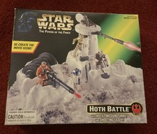 Star Wars Power Of The Force  Planet Hoth Battle Playset 1997 new open box
