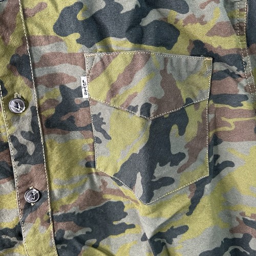 Levis Camo Button Shirt Men’s Large Long Sleeve - Picture 4 of 15