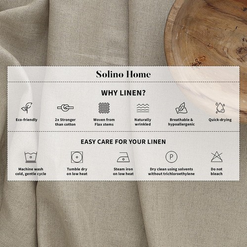 Solino Home Linen Tablecloth 60 x 120 x 60 (Rectangular), 39: Pink Lemonade - Picture 4 of 7