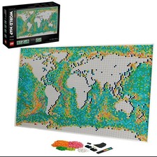 LEGO Art: World Map (31203) New In Box