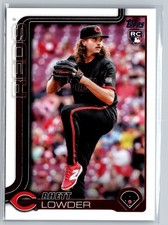 2025 Topps #205 Rhett Lowder Cincinnati Reds