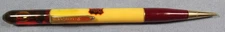 1940s PHILLIPS 66 Mechanical PENCIL with Bearing FLOATING in OIL Russell Kansas