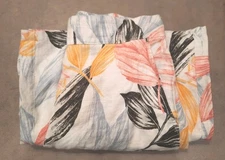 C&C California Linen Floral Pants Size Small