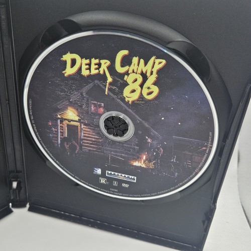 Deer Camp '86 (DVD, 2022) Horror Michigan Slasher Thriller Hunting W/ Slipcover - Picture 5 of 6