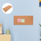 Cork Bulletin Board Self-Adhesive Frameless Cork Board Office Message Board New
