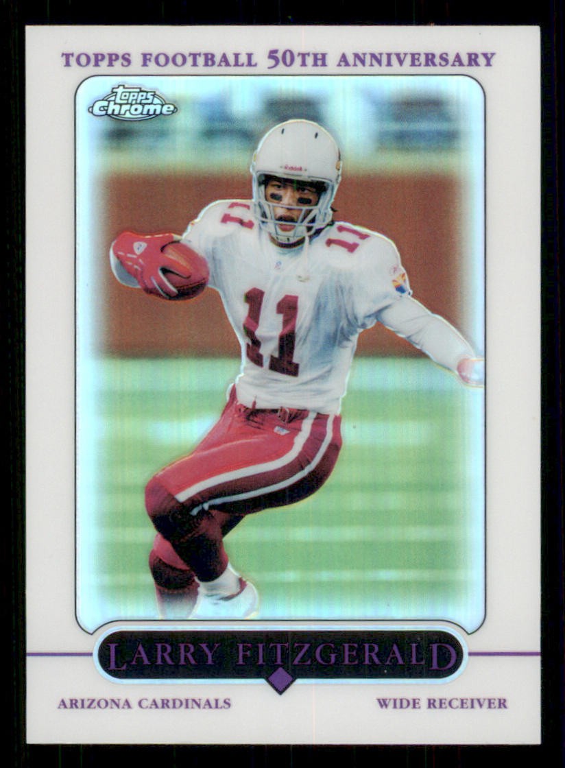2005 Topps Chrome Refractors #51 Larry Fitzgerald