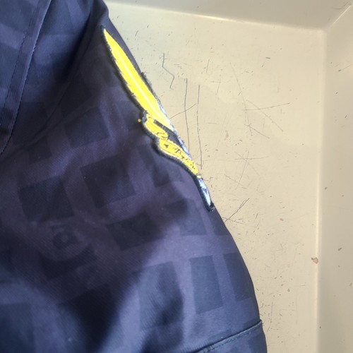 Kappa Men's Size Full-Zip Authentic Black Alexander Bomber Jacket - Picture 8 of 12