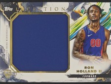2024-25 Topps Inception Ron Holland II RC Jumbo Relic Rookie Patch Player-Worn