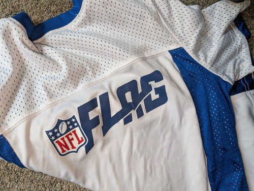 Buffalo NFL Bills Flagge wendbar blau-weiß Football Trikot Kinder Jugend L Shirt Lg - Bild 1 von 4