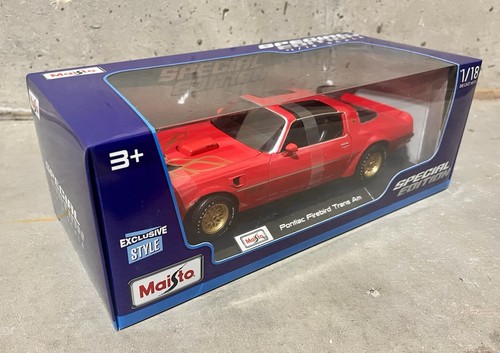 ALL NEW Red Pontiac Firebird Trans AM 1/18 Scale Maisto Special Edition Rare!! - Picture 3 of 7