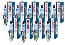 9x BOSCH Zündkerze Doppel Iridium für Ford Focus Turnier DNW 1.6 16V Mazda 2 DY