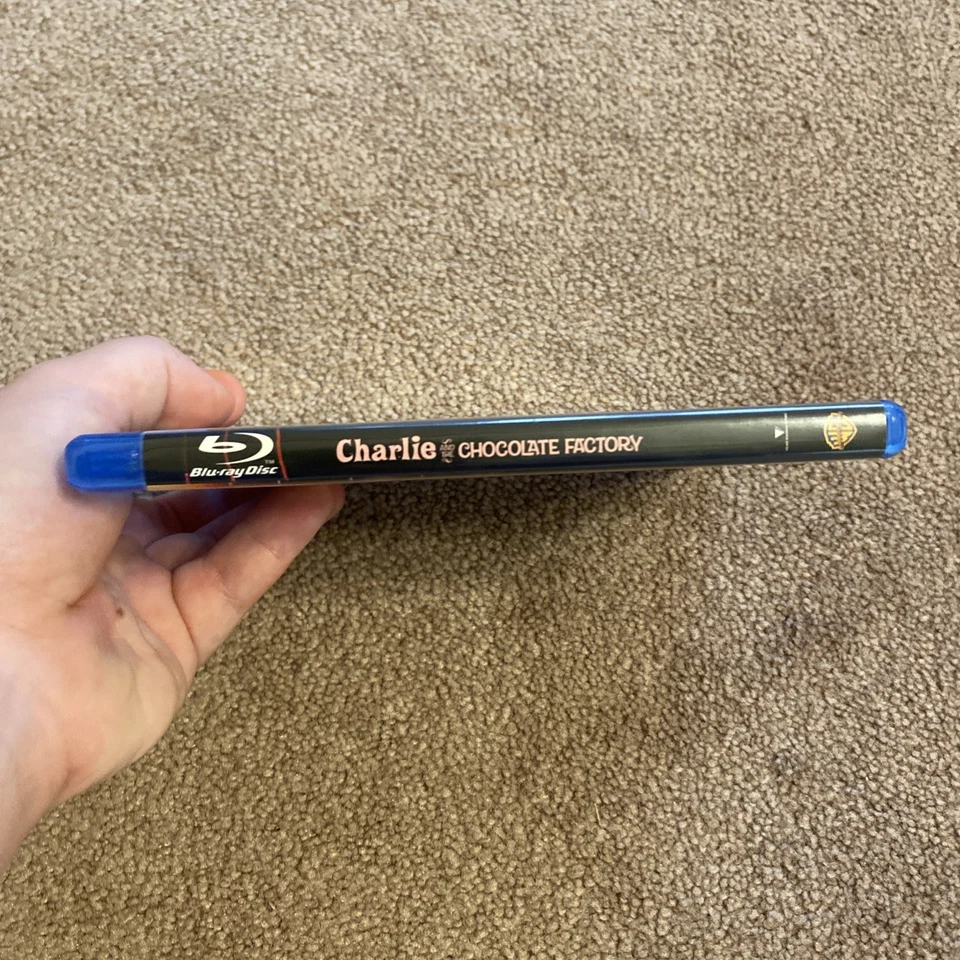 Charlie And The Chocolate Factory (Blu-Ray/DVD Combo, 2011) Протестировано и работает - Изображение 2 из 4