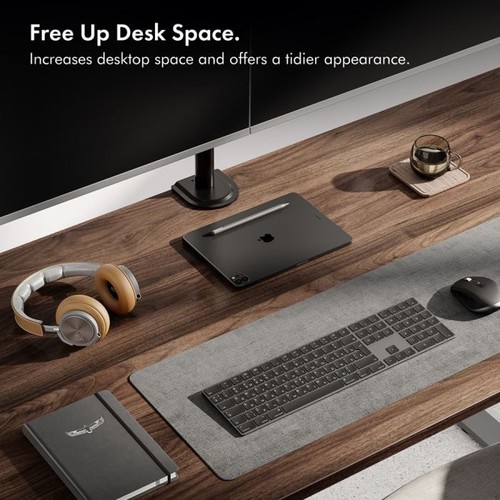 Dual Monitor Stand for 13-32" Screens, Twin Monitor Mount with Desk Clamp - 第 6/7 張圖片