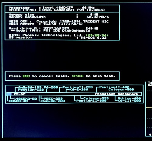 Intel A80486DX266 CPU SX911 66MHz PGA168 486DX2-66 x86 Processor  Microprocessor - Picture 4 of 4