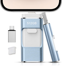 512GB Flash Drive[No App Required] Intended for Phone Tablet Androidphone and Co