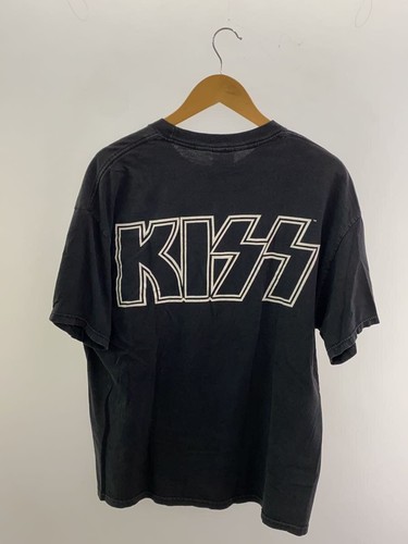 Other Brands T Shirt 00s XL Cotton Black KISS WINTERLAND 96R Used - Picture 2 of 6