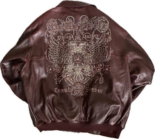 Authentic Pelle Pelle Men's Leather Jacket SZ 58 (4XL) Brand New W/original Bag - Picture 2 of 23