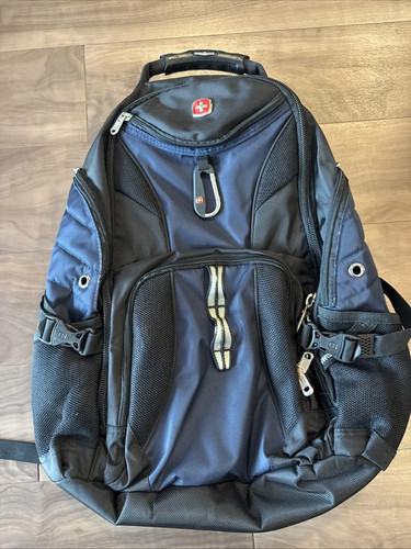 SWISSGEAR 19002215 1900 ScanSmart Laptop Backpack - Navy - 第 1/4 張圖片