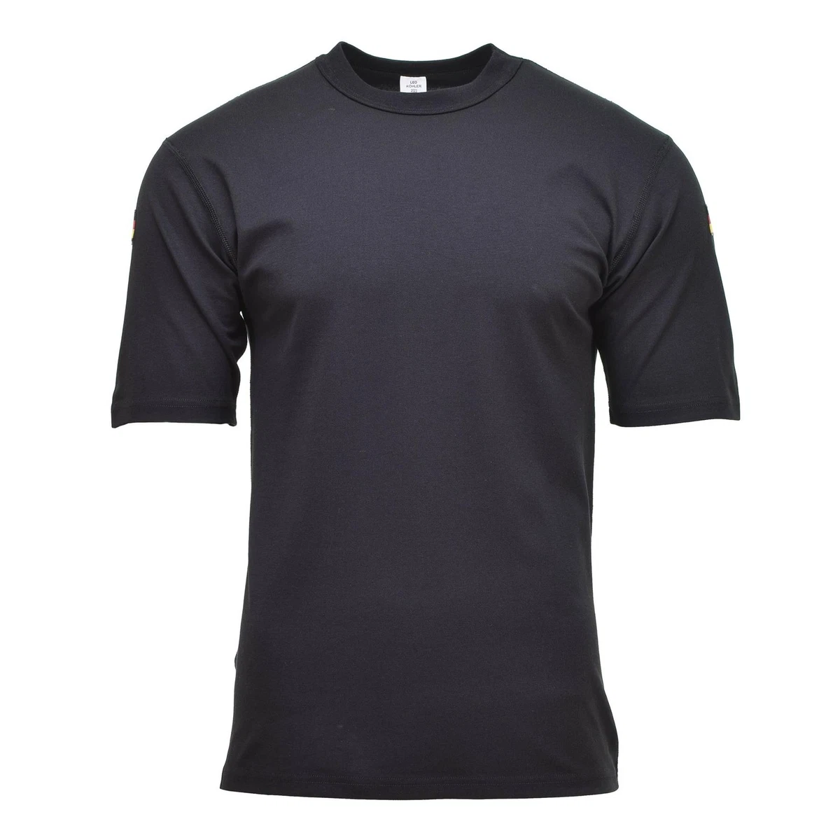 T-shirt Homme Base Noir XS - Motif Avion - Coton Léger - Made In France