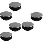 3 Pack Blindstopfen 3/4 Zoll Spüle Schwarz Kuechenbecken Abdeckung