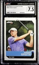 CGC 7.5 NEAR MINT+ Jordan Spieth 2015 Sports Illustrated for Kids #430 Card