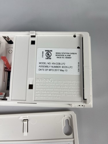 Kidde Carbon Monoxide Alarm KN-COB-LP2 Battery Operated - Used VG/EX - Picture 10 of 10