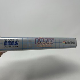 Galaxy Force Sega Master System SMS Authentic Variant CIB w/Manual - Tested