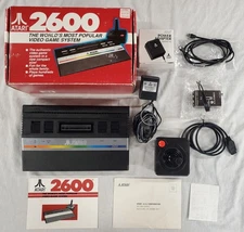 Atari 2600 Jr Console Complete In Box
