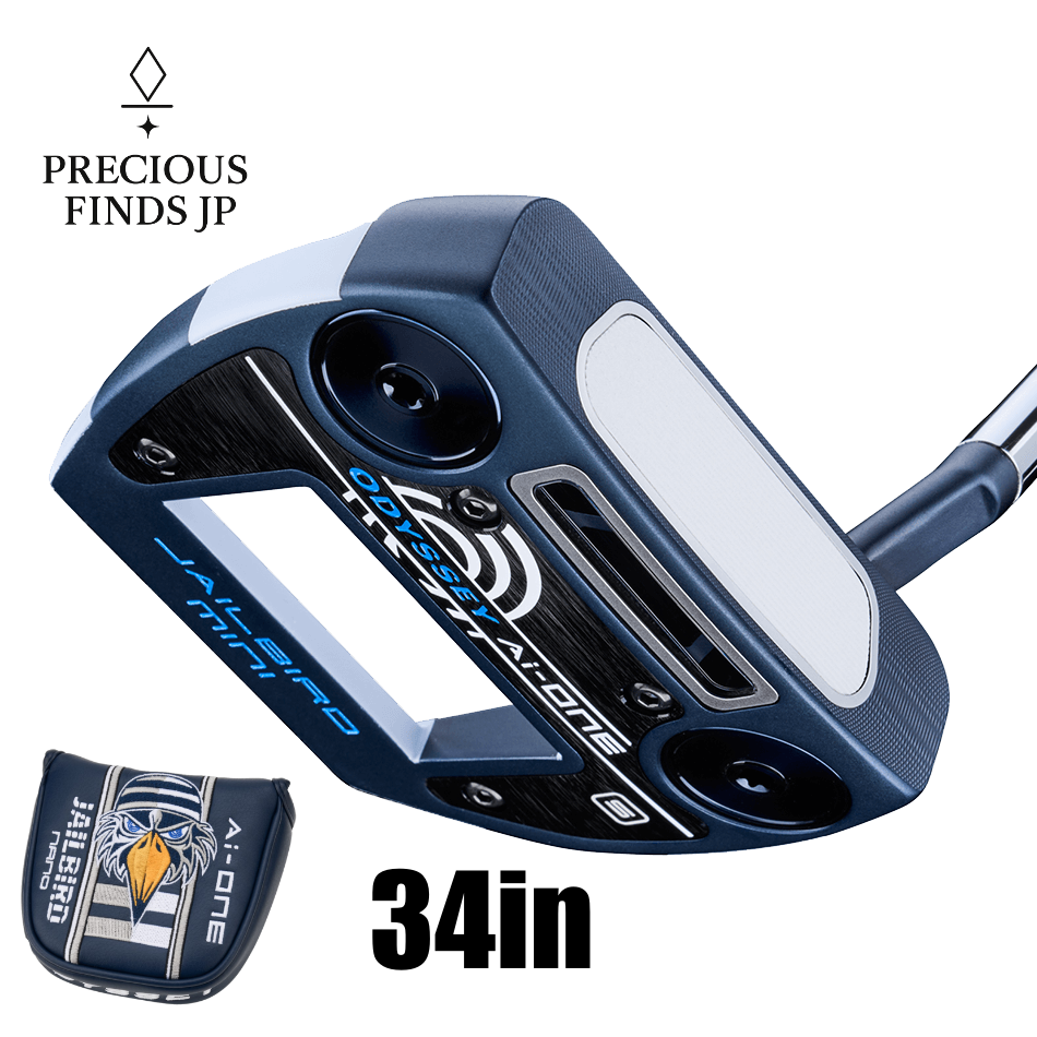Odyssey Ai-ONE JAILBIRD MINI S Putter STROKE LAB 90 Steel Shaft