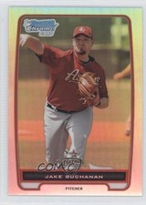 2012 Bowman Chrome Prospects Refractor Jake Buchanan #BCP215 1x9