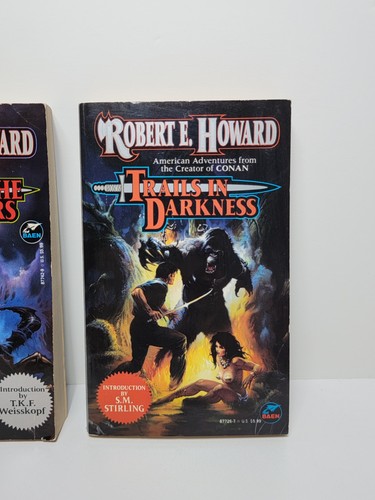 Beyong The Borders And Trials In Darkness By Robert E. Howard Volume 6-7 Baen - Picture 3 of 7