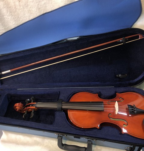 Eastar EVA-1 Full-Size 4/4 Violin Set For Beginner Student with Hard Case, - Picture 13 of 20